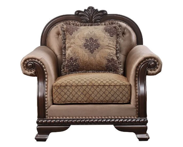 Acme Furniture Chateau De Ville Chair in Espresso 58267 EST SHIP TIME APPX 4 WEEKS