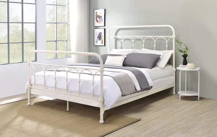 Acme Furniture Citron Full Bed in White BD00131F EST SHIP TIME APPX 4 WEEKS