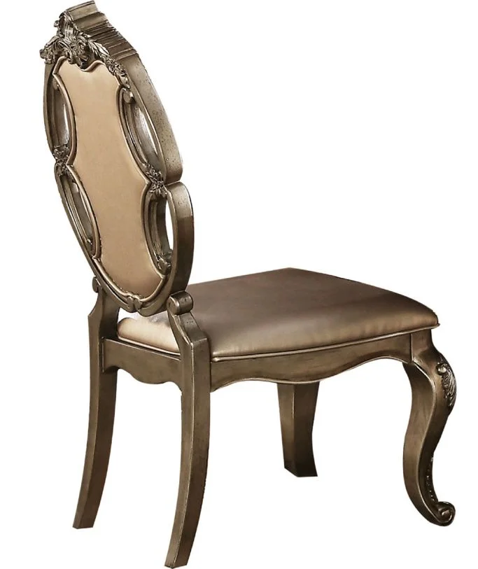 Acme Furniture Ragenardus Side Chair in Vintage Oak (Set of 2) 61292 EST SHIP TIME APPX 4 WEEKS