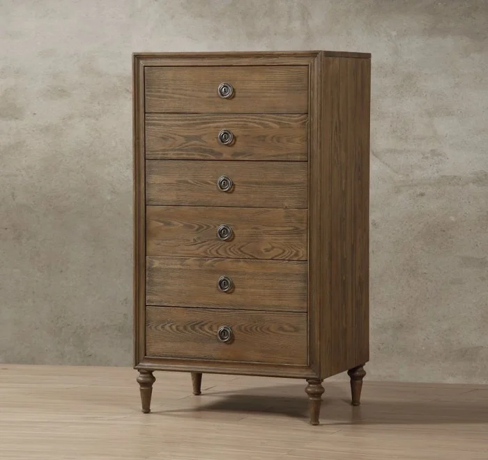 Acme Inverness Lingerie Chest in Reclaimed Oak 26099 EST SHIP TIME APPX 4 WEEKS