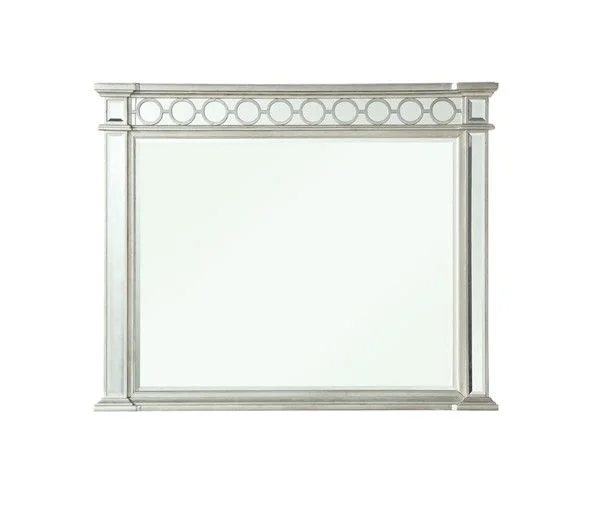 Acme Varian Mirror in Silver 26154 EST SHIP TIME APPX 4 WEEKS