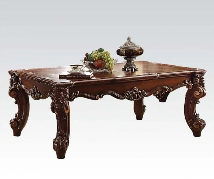 Acme Vendome II Rectangular Coffee Table in Cherry 83130 EST SHIP TIME APPX 4 WEEKS