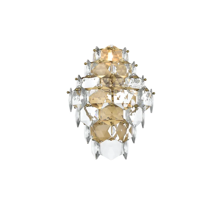 adaline 18 inch wall sconce in satin gold