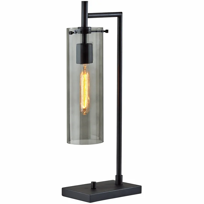 Adesso 3852-01 Dalton Modern Black Reading Light