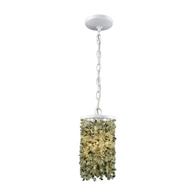 Agate Stones One Light Mini Pendant in Beige (45|65325/1)