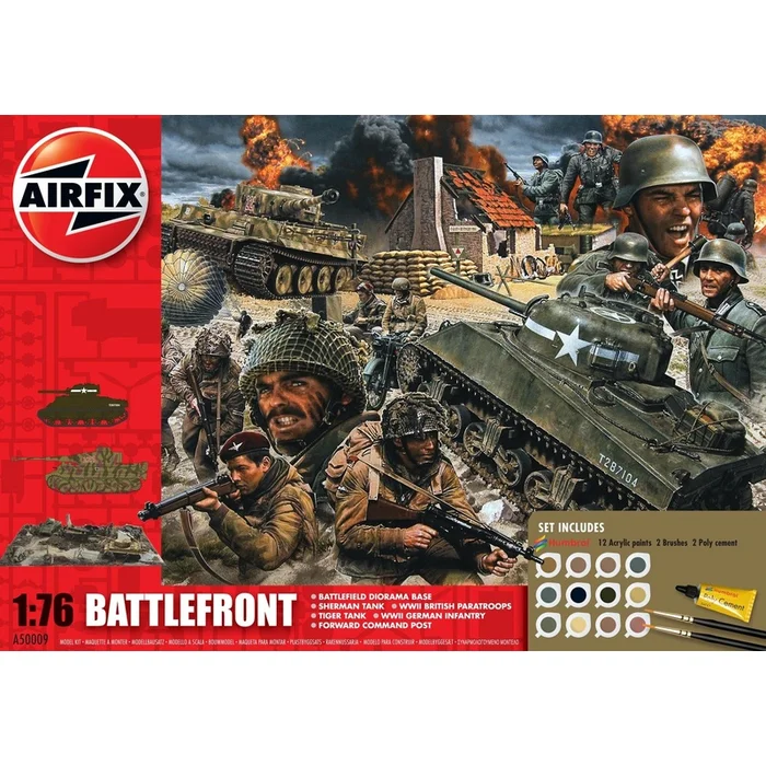 AIRFIX D-Day Battlefront Gift Set 1:76 – A50009A
