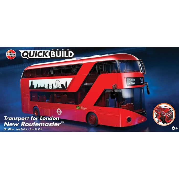 AIRFIX Quickbuild New Routemaster London Bus – J6050