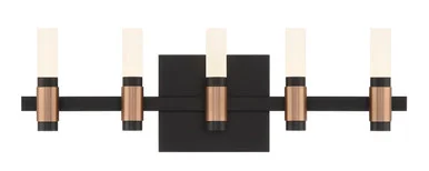 Albany LED Vanity in Brass-Black (40|45236-013)