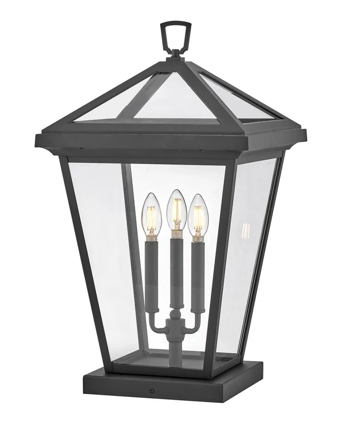 Alford Place LED Pier Mount Lantern
