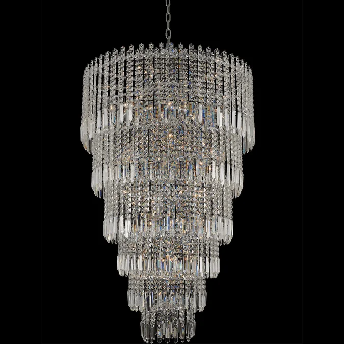 Allegri 034750-010-FR001 Pandoro Chrome Foyer Lighting Fixture