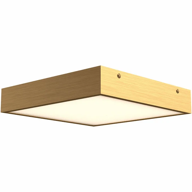Alora Mood FM553014AG Sydney Aged Gold LED 14″ Flush Mount Light Fixture