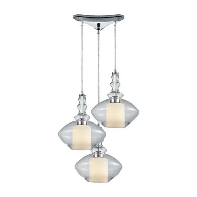 Alora Three Light Pendant in Polished Chrome (45|56500/3)