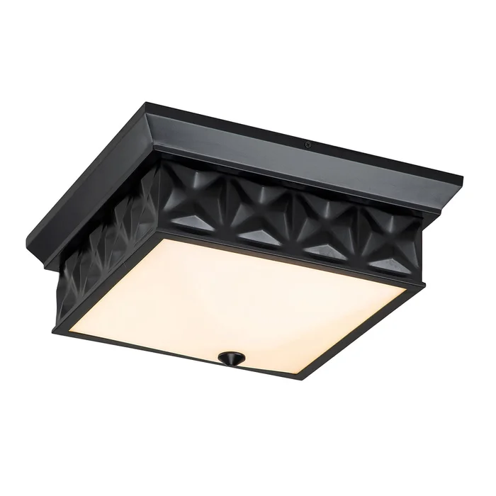alpha 4 light flush mount matte black