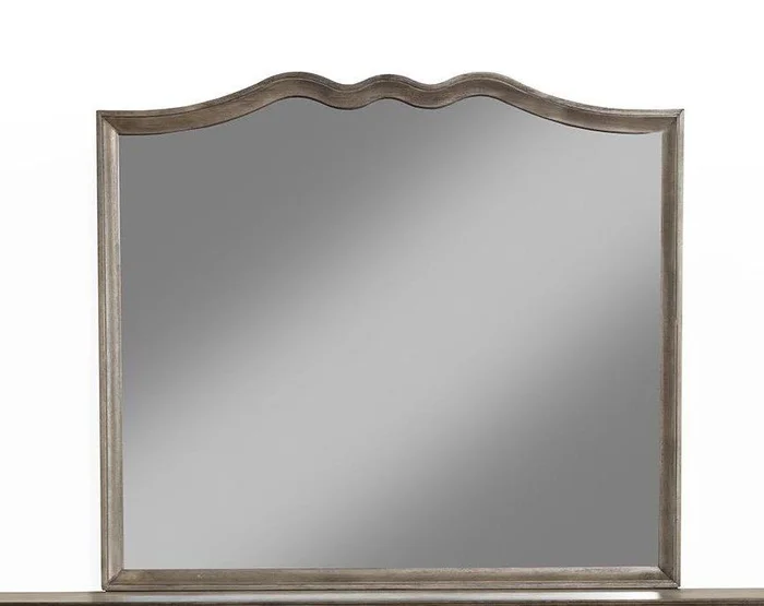 Alpine Furniture Charleston Mirror in Antique Grey 1500-06 PROMO