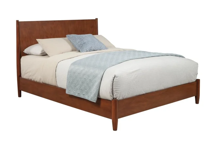 Alpine Furniture Flynn King Platform Bed in Acorn 766-07EK PROMO