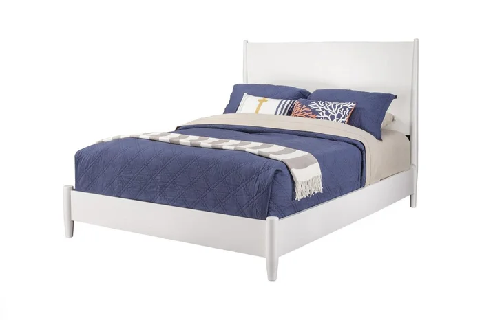 Alpine Furniture Flynn Queen Platform Bed in White 766-W-01Q PROMO