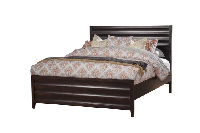 Alpine Furniture Legacy Queen Panel Bed in Black Cherry 1788-01Q PROMO PROMO