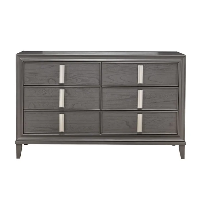 Alpine Furniture Lorraine Dresser in Dark Grey 8171-03 PROMO