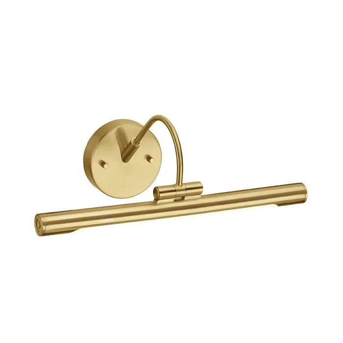 alton medium led picture light brushed brass