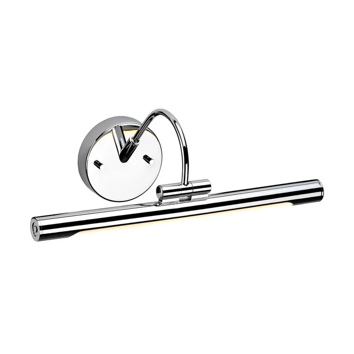 alton medium led picture light polished chrome