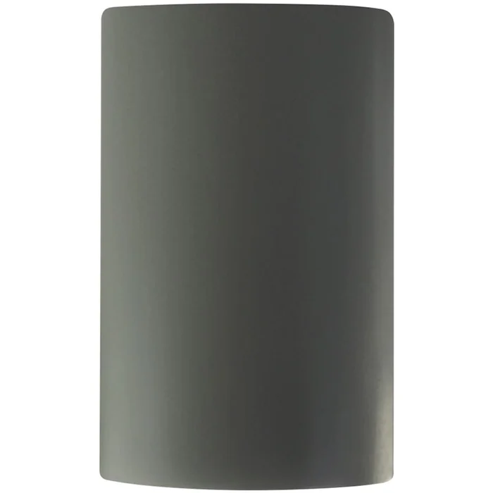 Ambiance Small Cylinder Wall Sconce – Pewter Green – CER-5945W-PWGN