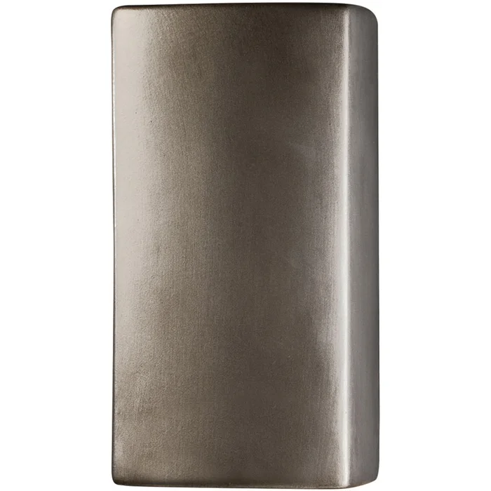 Ambiance Small Outdoor LED Rectangle – Antique Silver – CER-5915W-ANTS