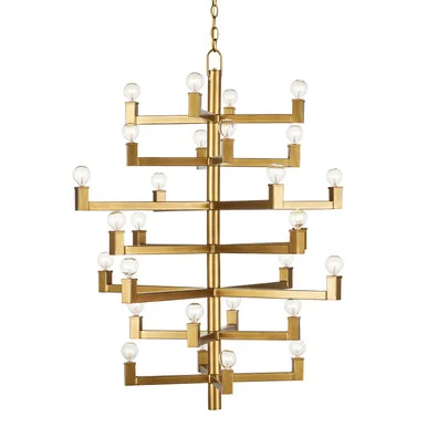 Andre Collection 28 Light Chandelier in Brass (142|9000-0920)