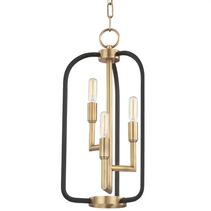 Angler Three Light Chandelier