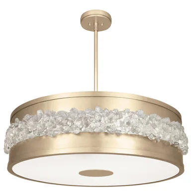 Arctic Halo Three Light Pendant in Gold (48|876340-1ST)
