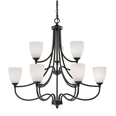 Arlington Nine Light Chandelier in Oil Rubbed Bronze (45|2009CH/10)