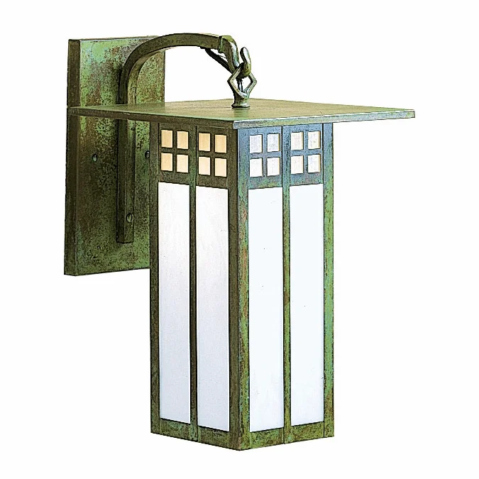 Arroyo Craftsman GB-18L Glasgow Craftsman Outdoor Wall Sconce – 30 inches tall