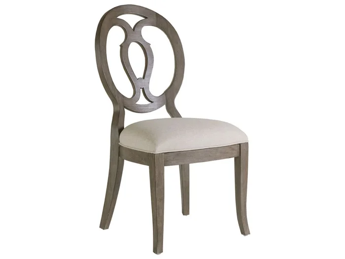 Artistica Home Cohesion Program Axiom Side Chair in Grigio 2005-880-41-01