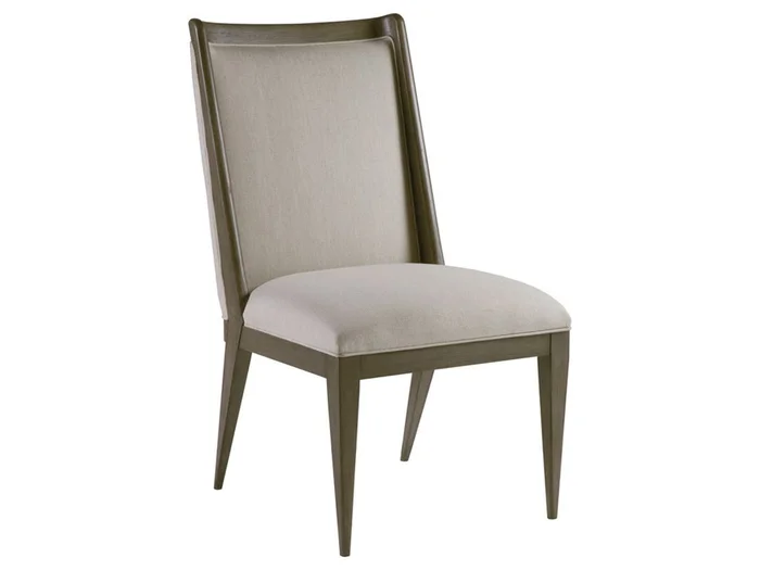 Artistica Home Cohesion Program Haiku Upholstered Side Chair in Grigio 2057-880-41-01
