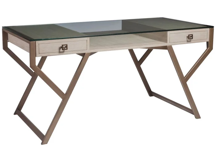 Artistica Home Cohesion Program Interlaken Desk in Bianco 2099-933-40