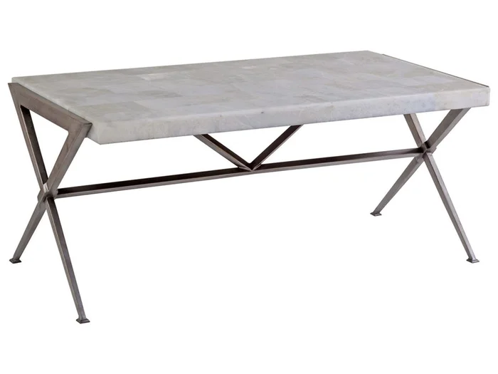 Artistica Home Signature Designs Greta Rectangular Cocktail Table in Onyx 2080-945
