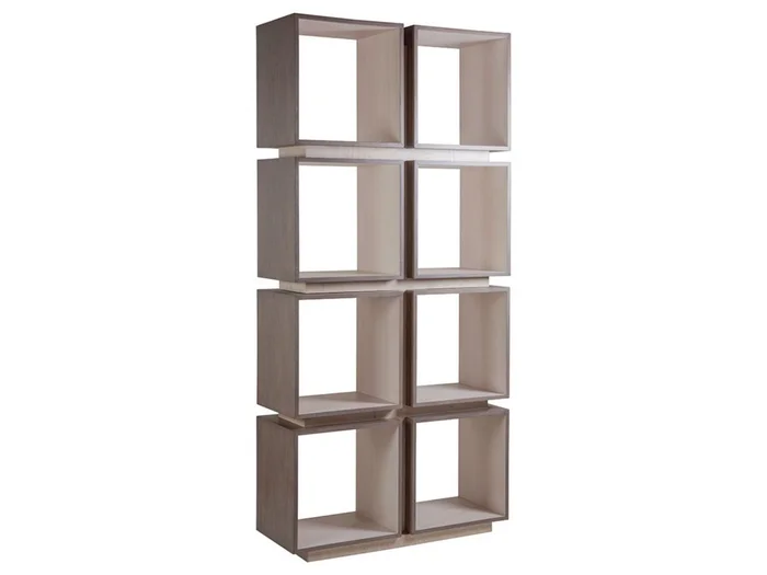 Artistica Home Signature Designs Mercury Eight Cube Etagere in Bleached Olive 2025-991C