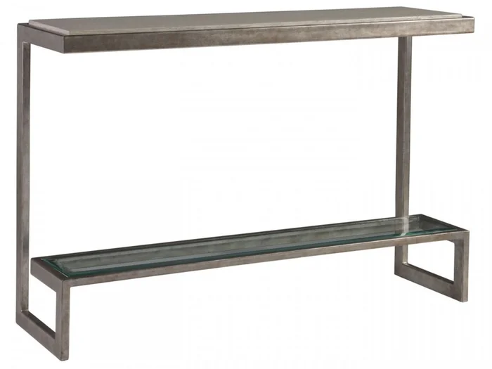 Artistica Home Signature Designs Soiree Console in Antiqued Silver 2128-967 CLOSEOUT