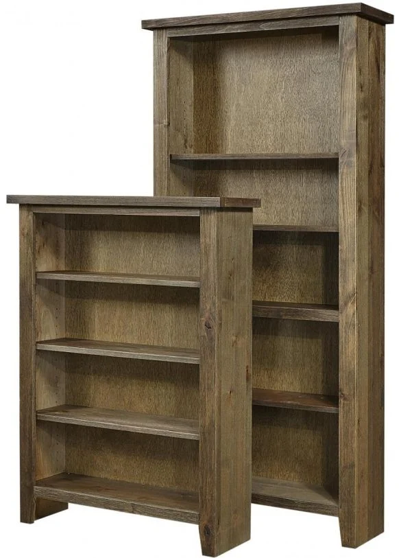 Aspenhome Alder Grove 84″H Bookcase in Brindle WDG3484-BDL