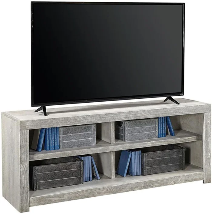 Aspenhome Avery Loft 60″ Open Console in Limestone WDY1022-LIM