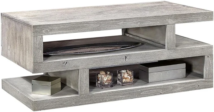 Aspenhome Avery Loft S Cocktail Table in Limestone WDY912-LIM