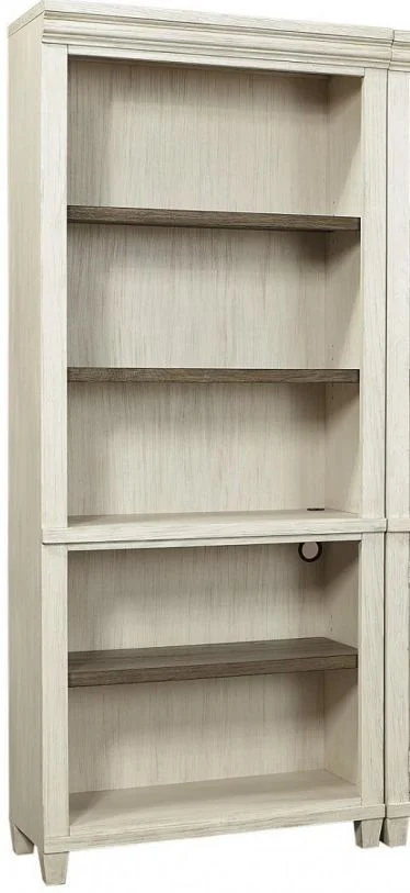 Aspenhome Caraway Open Bookcase in Aged Ivory I248-333-1