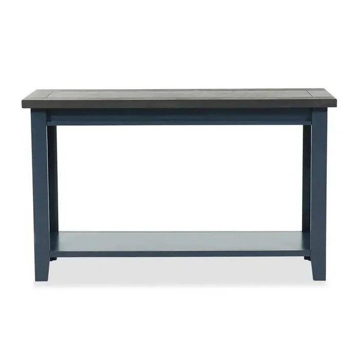 Aspenhome Eastport Sofa Table in Malta Blue ME915-MBL