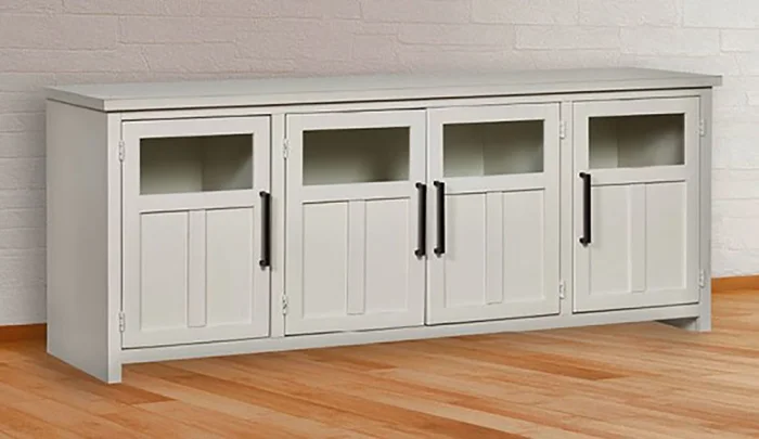 Aspenhome Finnegan 78″ Console in White MTT1250-WHI