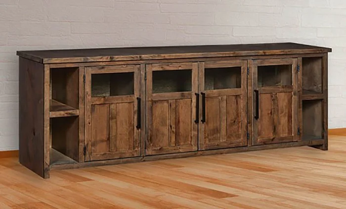 Aspenhome Finnegan 98″ Console in Brown DTT1270-SBR