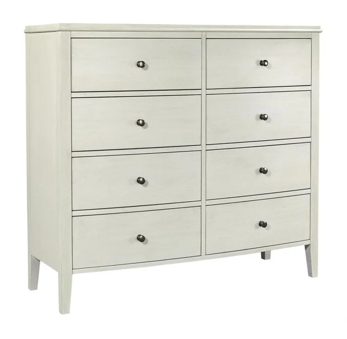 Aspenhome Furniture Charlotte Tall Chesser in White I218-489-WHT EST SHIP TIME IS 2 WEEKS