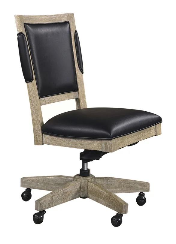 Aspenhome Harper Point Office Chair in Bleached Khaki IHP-366-KHA