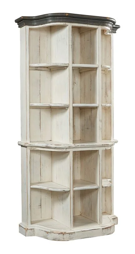 Aspenhome Hinsdale Display Case in Cottonwood I250-336-COT