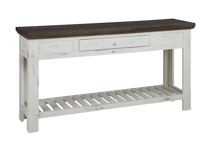 Aspenhome Mesa Sofa Table in Antique White I641-9150-AWT