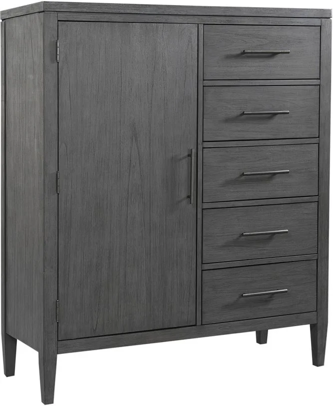 Aspenhome Preston Door Chest in Urbane Grey I597-457