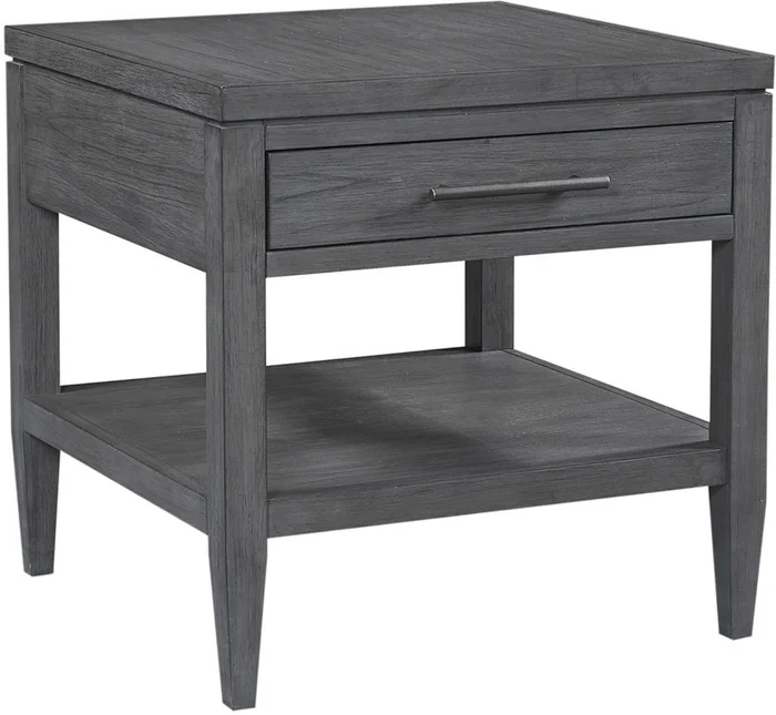 Aspenhome Preston End Table in Urbane Grey I597-9140